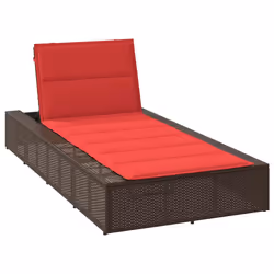VidaXL 4104208, Linge, Siège rembourré, Polyester, Rouge, 2100 mm, 1000 mm