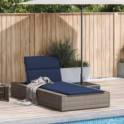 VidaXL 4104209 chaise d'extérieur Linge Siège rembourré Polyester Bleu - Vue supplémentaire 2