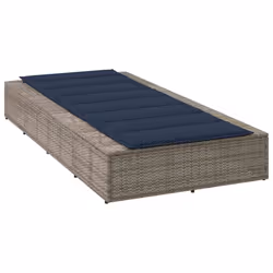 VidaXL 4104209 chaise d'extérieur Linge Siège rembourré Polyester Bleu - Vue supplémentaire 5
