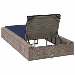 VidaXL 4104209 chaise d'extérieur Linge Siège rembourré Polyester Bleu - Vue supplémentaire 8