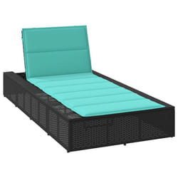 VidaXL 4104210 chaise d'extérieur Linge Siège rembourré Polyester Turquoise