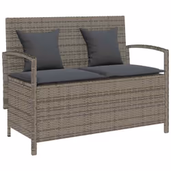 DESCRIPTION GÉNÉRALE Ce banc de rangement de jardin est un siège d'extérieur pratique pour garder vos coussins, fournitures d ...