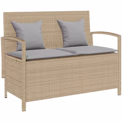 Ce banc de rangement de jardin n'est pas seulement un siège d'extérieur, il est aussi parfaite pour garder vos coussins de me ...