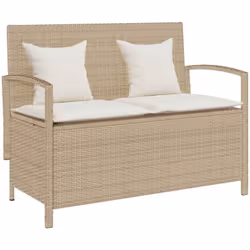Ce banc de rangement de jardin n'est pas seulement un siège d'extérieur, il est aussi parfaite pour garder vos coussins de me ...