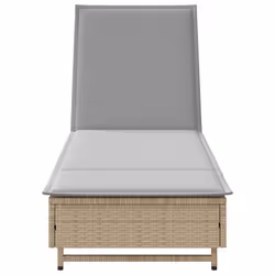 VidaXL 4104036 chaise d'extérieur Linge Siège rembourré Polyuréthane, Acier Gris - Vue supplémentaire 6