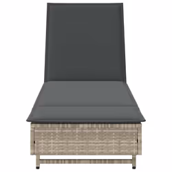 VidaXL 4104038 chaise d'extérieur Linge Siège rembourré Polyuréthane, Acier Gris - Vue supplémentaire 6