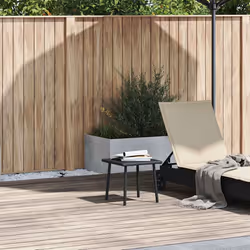 VidaXL 4104045 table de jardin Noir