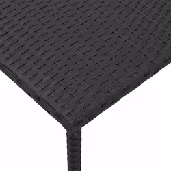 VidaXL 4104045 table de jardin Noir - Vue supplémentaire 7