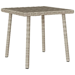 VidaXL 4104049 table de jardin Gris