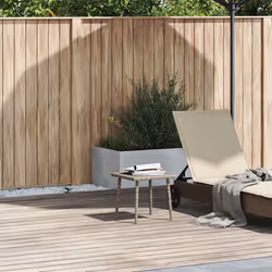 VidaXL 4104049 table de jardin Gris