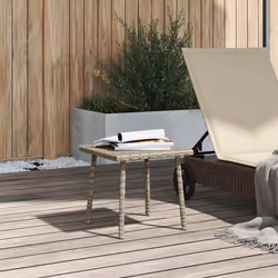 VidaXL 4104049 table de jardin Gris