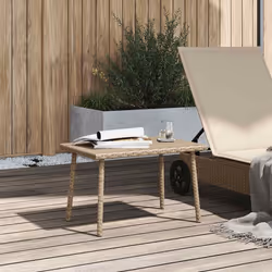 VidaXL 4104053 table de jardin Beige