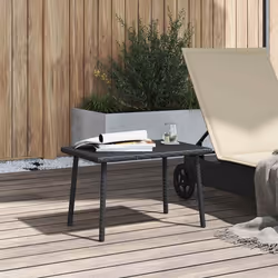 VidaXL 4104055 table de jardin Noir - Vue supplémentaire 3