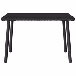 VidaXL 4104055 table de jardin Noir - Vue supplémentaire 4