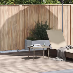 VidaXL 4104059 table de jardin Gris