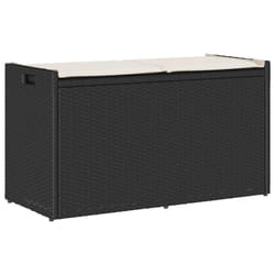 VidaXL 4104060 banc de jardin Rotin, Acier