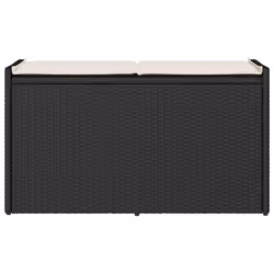 VidaXL 4104060 banc de jardin Rotin, Acier - Vue supplémentaire 4