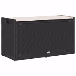 VidaXL 4104060 banc de jardin Rotin, Acier - Vue supplémentaire 6