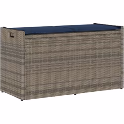 Combinant assise et rangement, ce banc de rangement extérieur deviendra le point central de votre espace extérieur ! Matériau ...