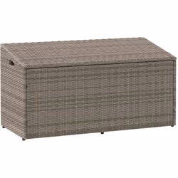 Cette boîte de rangement de jardin est parfaite pour garder vos coussins de meubles d'extérieur, fournitures de jardinage, se ...