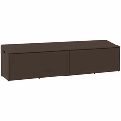 Cette boîte de rangement de jardin est parfaite pour garder vos coussins de meubles d'extérieur, fournitures de jardinage, se ...