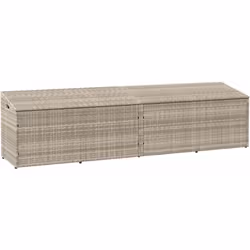 Cette boîte de rangement de jardin est parfaite pour garder vos coussins de meubles d'extérieur, fournitures de jardinage, se ...