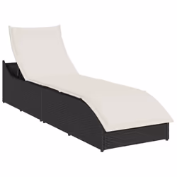 VidaXL 4104220, Terrace, Siège rembourré, Polyuréthane, Acier, Crème, Blanc, 110 kg, 590 mm