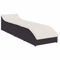 VidaXL 4104220 chaise d'extérieur Terrace Siège rembourré Polyuréthane, Acier Crème, Blanc - Vue supplémentaire 4