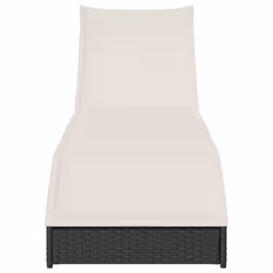 VidaXL 4104220 chaise d'extérieur Terrace Siège rembourré Polyuréthane, Acier Crème, Blanc - Vue supplémentaire 5
