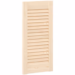 Vidaxl - Porte d'armoire à persiennes 61,5x29,5 cm bois de pin massif