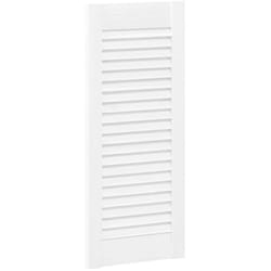 Vidaxl - Porte d'armoire à persiennes blanc 69x29,5 cm