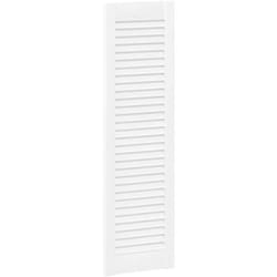 Vidaxl - Porte d'armoire à persiennes blanc 99x29,5 cm