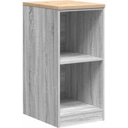 Armoire de rangement de garage sonoma gris 40x51x85 cm bois pin Vidaxl