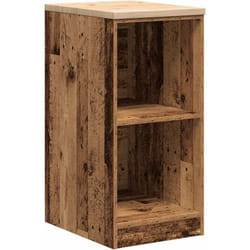 Armoire de rangement de garage vieux bois 40x51x85 cm bois pin Vidaxl