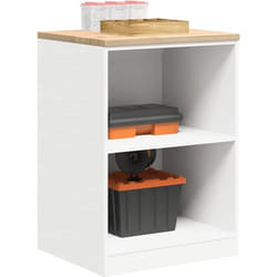 Vidaxl - Armoire de rangement de garage blanc 60x51x85 cm bois de pin