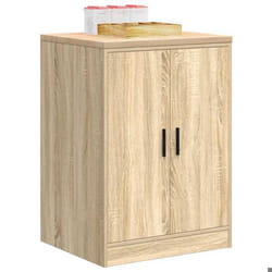 vidaXL Armoire de rangement de garage chêne sonoma 60x51x85cm bois pin armoire armoire à outils armoire basse armoire de 860573