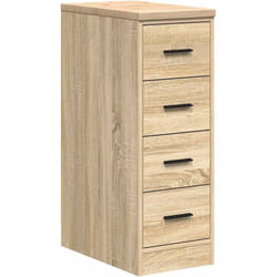 Armoire de rangement de garage chêne sonoma 30x51x85cm bois pin Vidaxl
