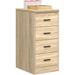 vidaXL Armoire de rangement de garage chêne sonoma 40x51x85cm bois pin