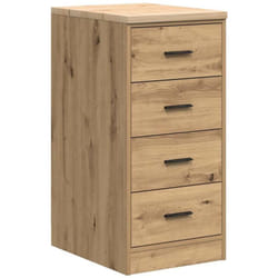 Armoire de rangement de garage chêne artisanal bois pin massif Vidaxl