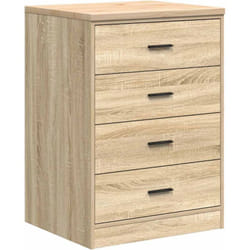 Armoire de rangement de garage chêne sonoma 60x51x85cm bois pin vidaXL