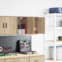 Vidaxl - Armoires murales de garage 2 pcs chêne sonoma bois d'ingénierie
