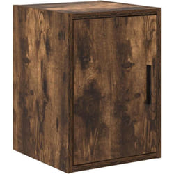 Vidaxl - Armoire murale de garage chêne fumé bois d'ingénierie