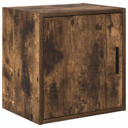 vidaXL Armoire murale de garage - Chêne fumé