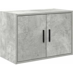 Armoire murale de garage gris béton bois d'ingénierie Vidaxl