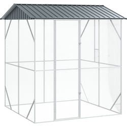 Vidaxl - Aviary pour Oiseaux Anthracite 210x227x247 cm Acier