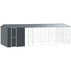 Vidaxl - Volière pour oiseaux avec extension Anthracite 310x838x247 cm en acier