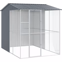 Cette cage à oiseaux offre à vos amis à plumes un espace spacieux, sûr et stylé, combinant fonctionnalité et look moderne pou ...