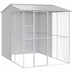 Ce set de cages à oiseaux spacieux pour l'extérieur est parfait pour abriter vos oiseaux de compagnie. Il apporte un environn ...