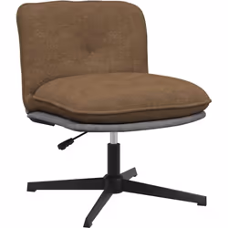 Cette chaise de bureau pivotante tendance est une combinaison parfaite d'élégance et de confort, avec un design minimaliste.  ...