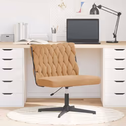 Cette chaise de bureau pivotante tendance est une combinaison parfaite d'élégance et de confort, avec un design minimaliste.  ...